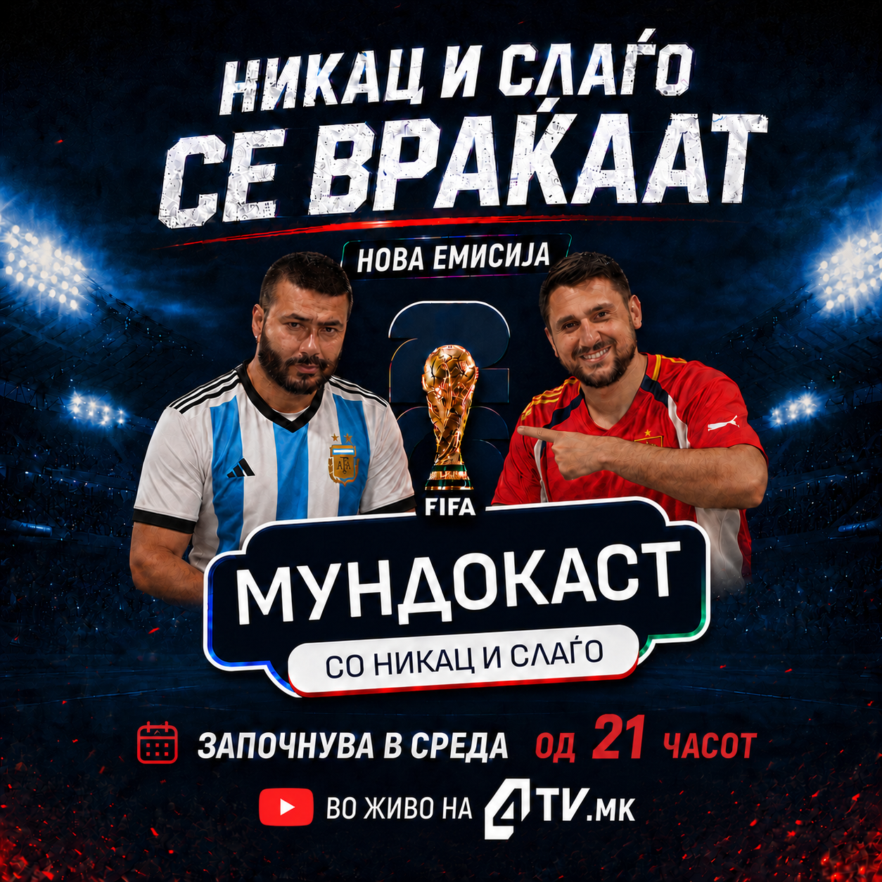 Мундокаст со Никац и Слаѓо