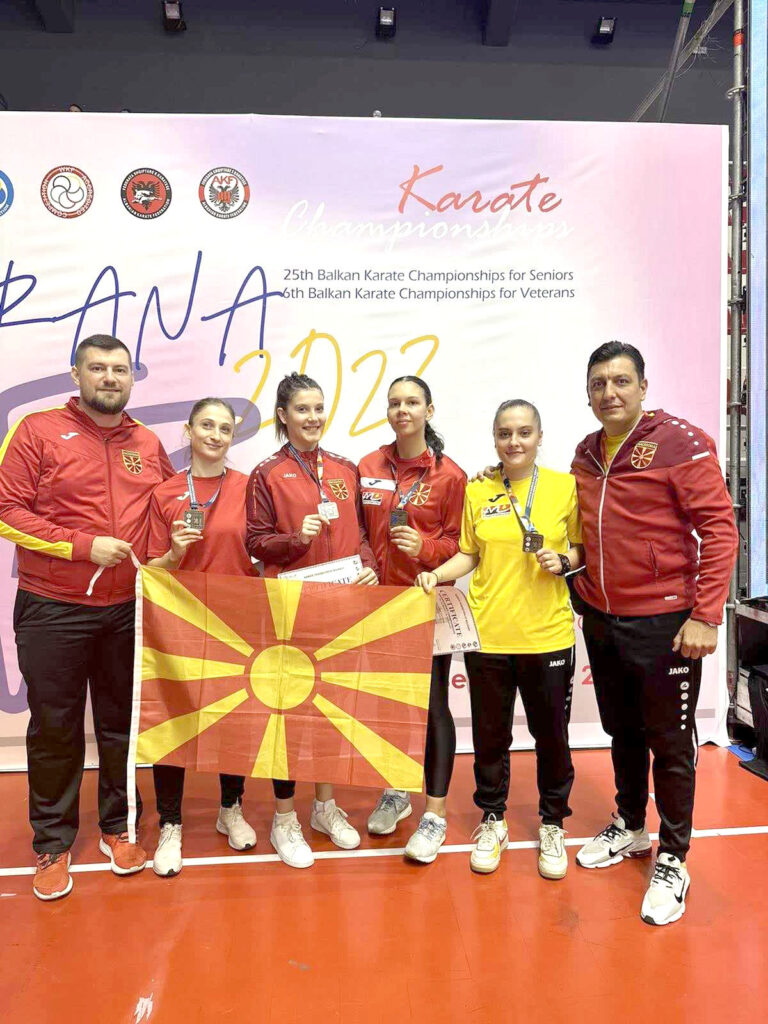 Девет медали за Македонија