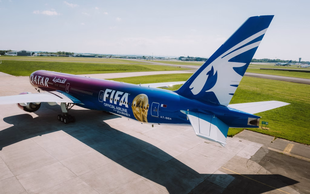 „Катар ервејс“ со нов специјален изглед на Boeing 777 за Светското првенство