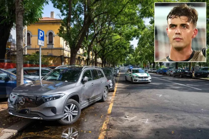 Даниел Малдини позитивен на алкотест, одземена му е возачката дозвола по сообраќајната несреќа