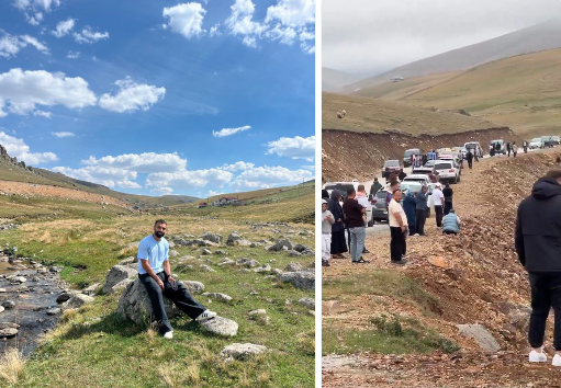 Неверојатни сцени од Турција, Мохамед Салах се фотографираше седнат на карпа, местото брзо стана туристичка атракција (ВИДЕО)